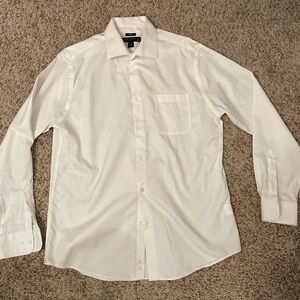Pronto Uomo Classic White Dress Shirt